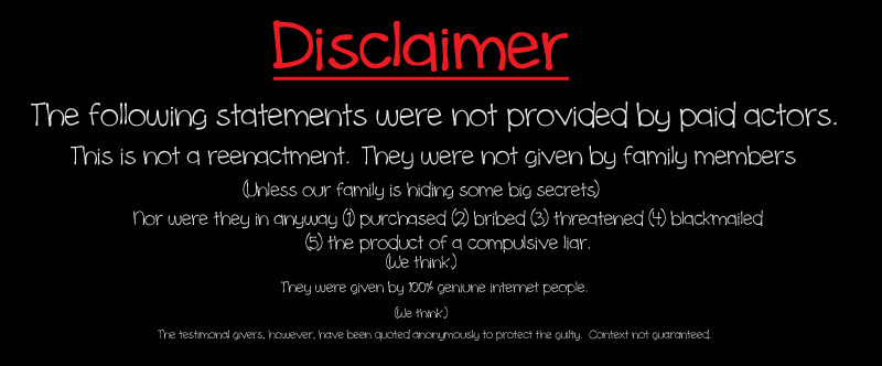 disclaimer